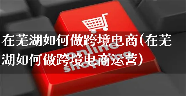 在芜湖如何做跨境电商(在芜湖如何做跨境电商运营)_https://www.dczgxj.com_运营模式/资讯_第1张