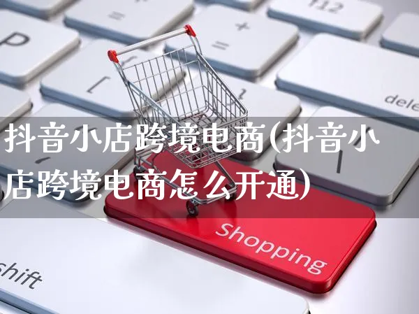 抖音小店跨境电商(抖音小店跨境电商怎么开通)_https://www.dczgxj.com_运营模式_第1张