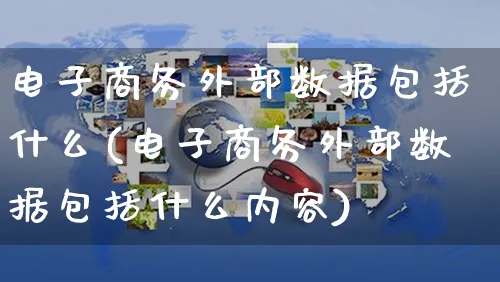 电子商务外部数据包括什么(电子商务外部数据包括什么内容)_https://www.dczgxj.com_京东_第1张