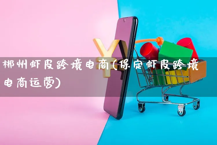 郴州虾皮跨境电商(保定虾皮跨境电商运营)_https://www.dczgxj.com_虾皮电商_第1张