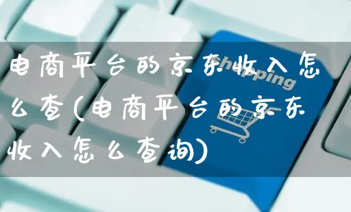 电商平台的京东收入怎么查(电商平台的京东收入怎么查询)_https://www.dczgxj.com_京东_第1张